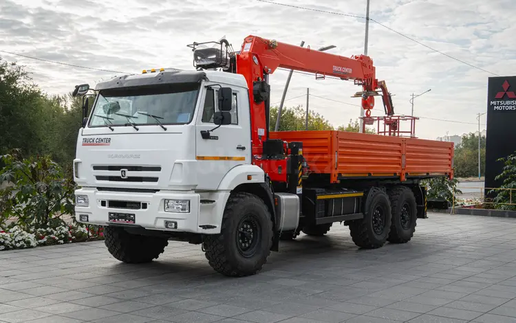 КамАЗ  43118 6x6 бортовой автомобиль с КМУ 2025 года за 59 000 000 тг. в Актобе