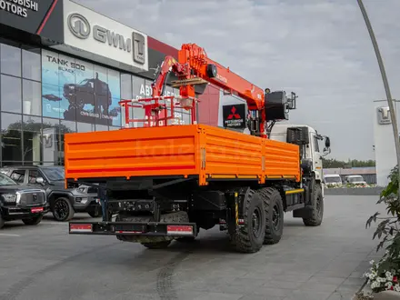 КамАЗ  43118 6x6 бортовой автомобиль с КМУ 2025 года за 59 000 000 тг. в Актобе – фото 3