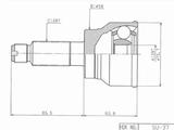 Граната, Шрус передний наружний за 19 750 тг. в Талдыкорган