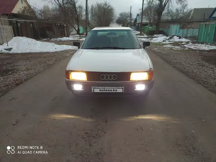 Audi 80 1991 года за 900 000 тг. в Мерке – фото 2