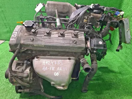 Двигатель TOYOTA COROLLA AE111 4A-FE 2001 за 425 000 тг. в Костанай – фото 3
