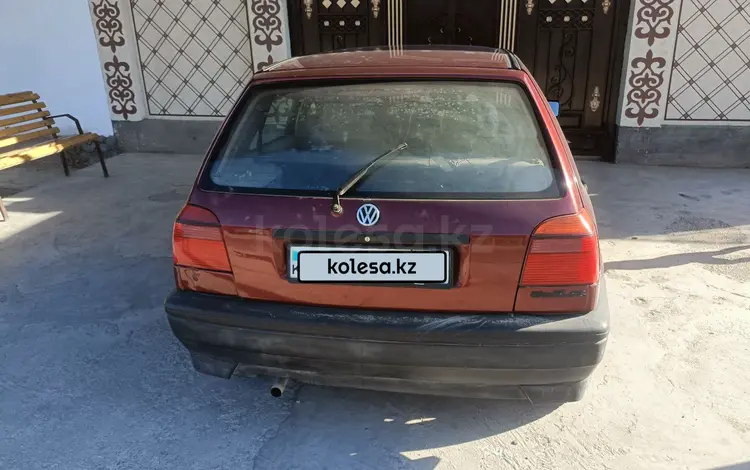 Volkswagen Golf 1992 годаүшін1 100 000 тг. в Шымкент