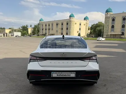 Hyundai Elantra 2023 года за 8 500 000 тг. в Тараз – фото 5