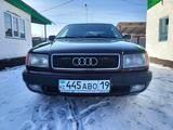 Audi 100 1991 годаүшін1 800 000 тг. в Ушарал – фото 5