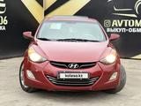 Hyundai Elantra 2012 годаүшін5 250 000 тг. в Атырау – фото 2