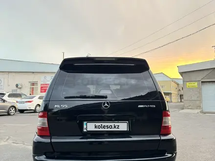 Mercedes-Benz ML 55 AMG 2003 года за 7 500 000 тг. в Тараз – фото 5